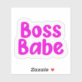 Adesivo Chefe Babe Sticker