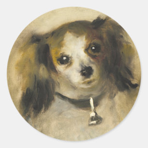 Adesivo Chefe de cão, Auguste Renoir Art