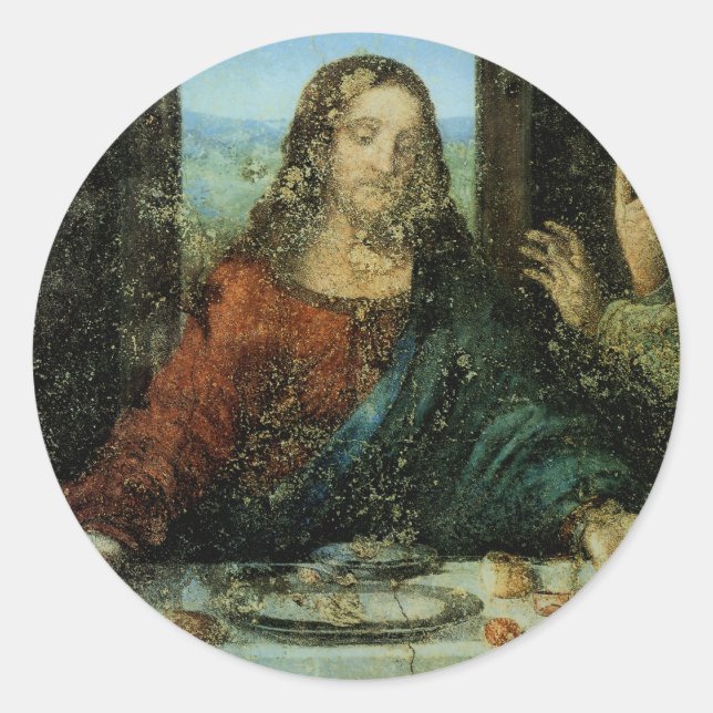 Adesivo Chefe de Cristo da Última Ceia (Frente)