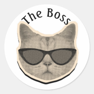 Adesivo Chefe de Gato