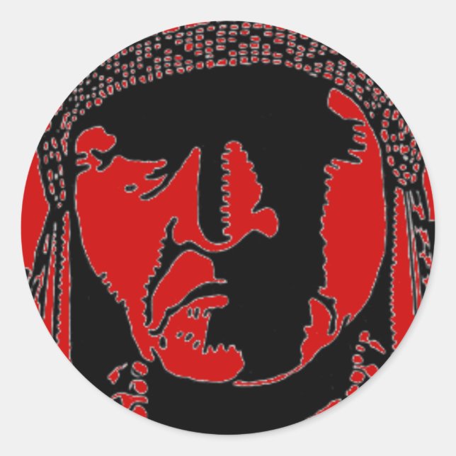Adesivo Chefe Indígena (Frente)
