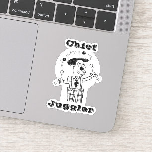 Adesivo Chefe Juggler