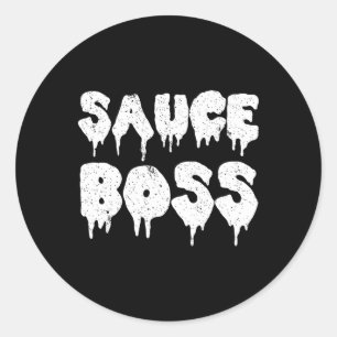 Adesivo Chefe Molho Chefe Churrasco Cozinheiro Humor