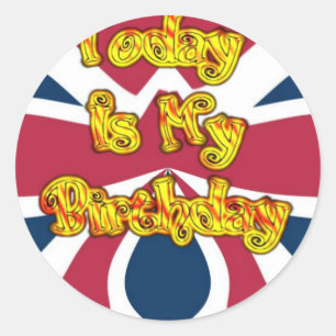 Adesivo Chefes de Hakuna Matata Hoje é meu aniversário.