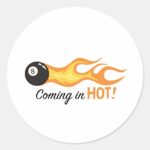 Adesivo Chegando em brasa