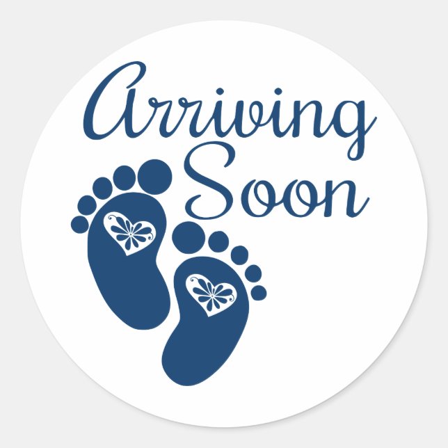 Adesivo Chegando em breve (Frente)