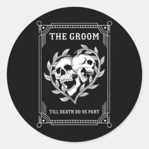 Adesivo Chelorette Pa de Casamento Noiva do Halloween