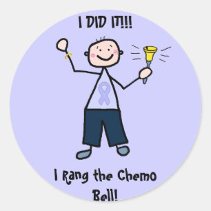 Adesivo Chemo Bell - general Cancer Homem