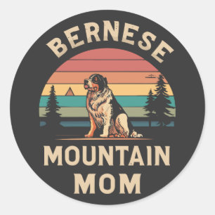 Adesivo Cherish Your Love: Bernese Mountain Dog Mãe