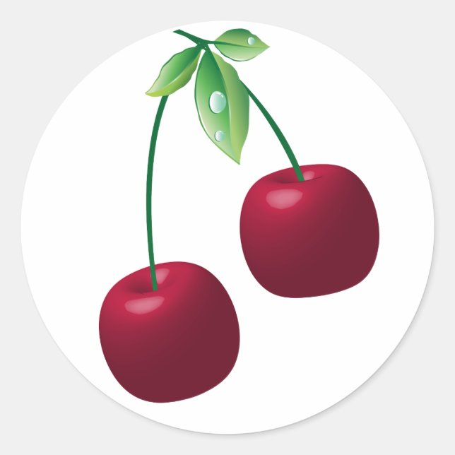 Adesivo Cherries Sticker (Frente)