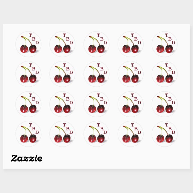 Adesivo Cherries Sticker (Folha)