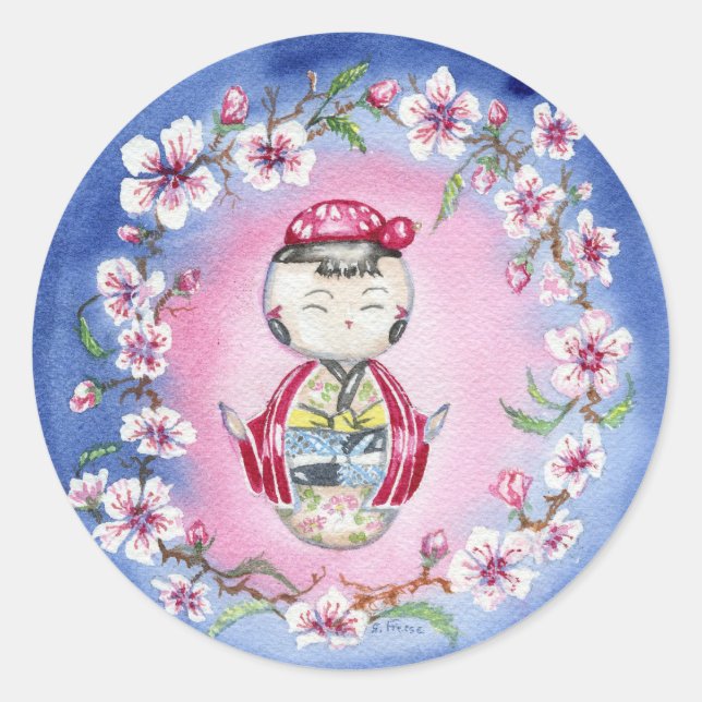 Adesivo "Cherry Blossom" (Frente)