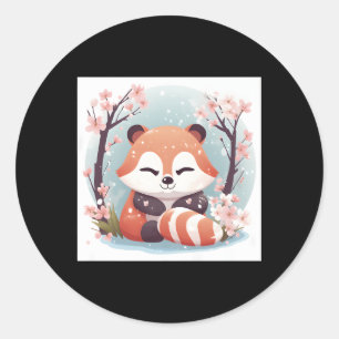 Adesivo Cherry Blossom Sonha Red Panda T Derrete Ele