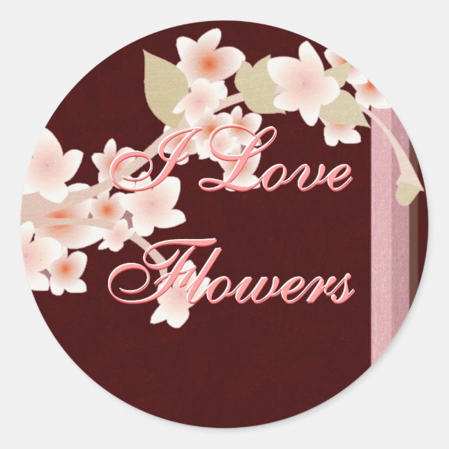 Adesivo Cherry Blossom Stickers (Frente)