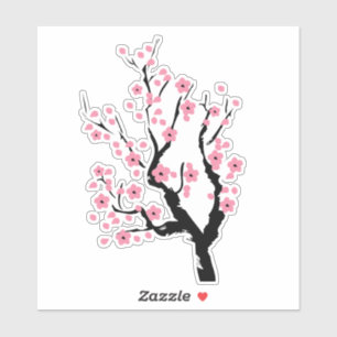 Adesivo Cherry Blossom Vinyl Sticker