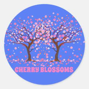 Adesivo Cherry Blossomo Pink Neve Globo