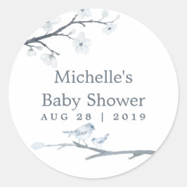 Adesivo Cherry Blossoms Floral Chá de fraldas