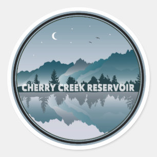 Adesivo Cherry Creek Reservoir Colorado Reflexão