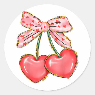 Adesivo Cherry E Coquette Eu Te Amo Muito Valenti