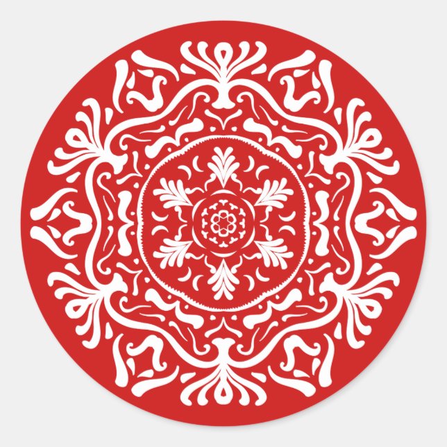 Adesivo Cherry Mandala (Frente)
