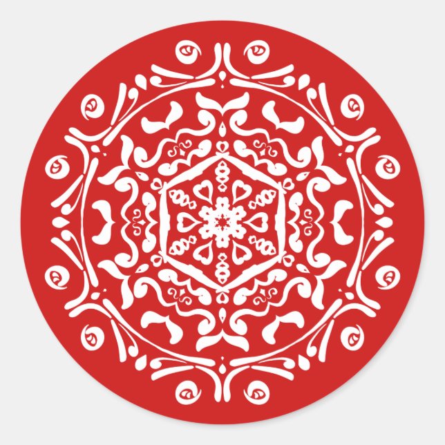 Adesivo Cherry Mandala (Frente)