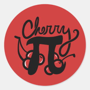 Adesivo Cherry Pi Day