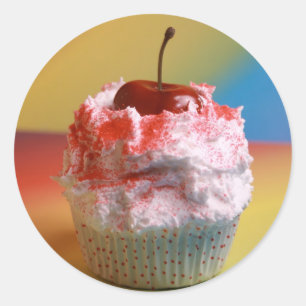 Adesivo Cherry Vanilla Cupcake