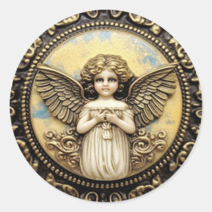 Adesivo Cherub Angel Praying