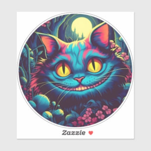 Adesivo Cheshire Cat Sorrindo Alice no País das Maravilhas