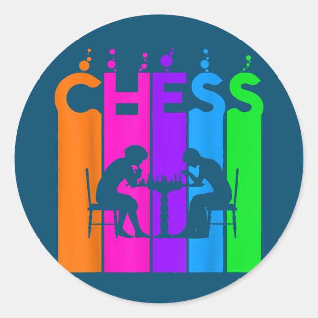 Adesivo Chess Bubble Hobby E O Esporte Dão Ideia (Frente)