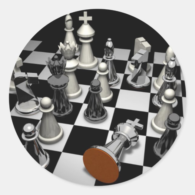 Adesivo Chess Keychain (Frente)