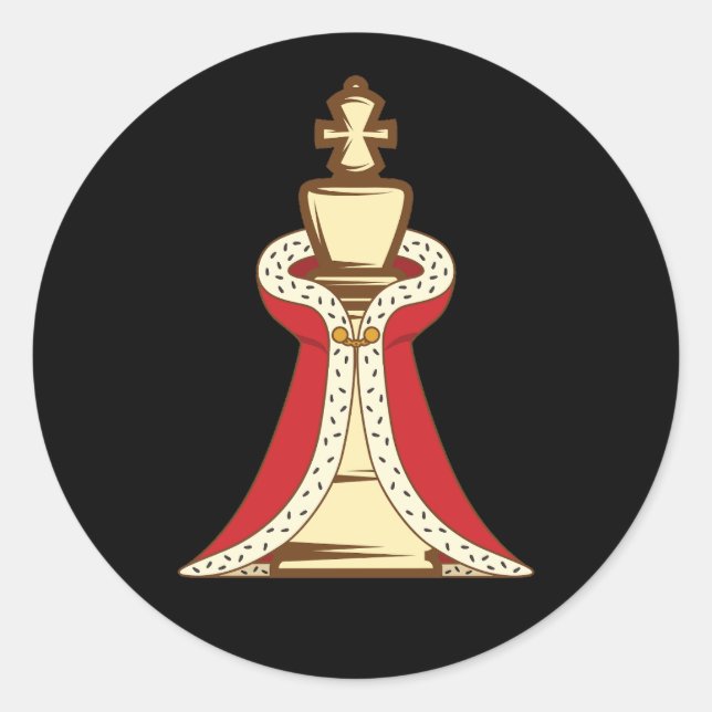 Adesivo Chess King Piece (Frente)
