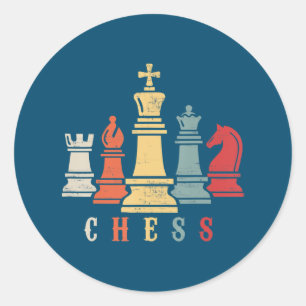 Adesivo Chess Lover Presente do Xadrez Set Checkmate