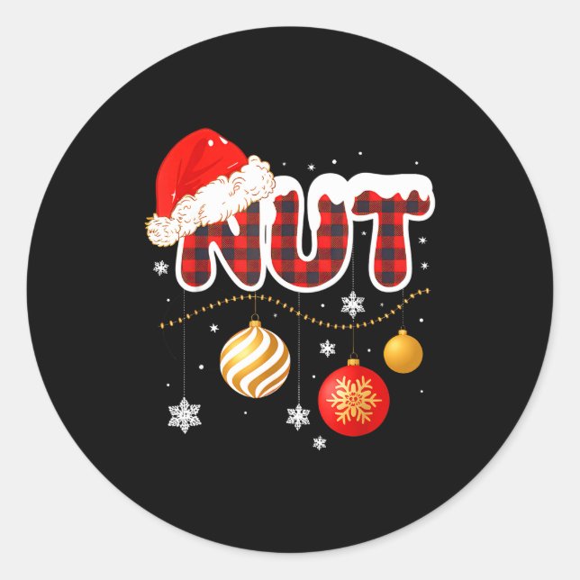 Adesivo Chest Nuts Christmas Matching Couple Chestnuts  (Frente)
