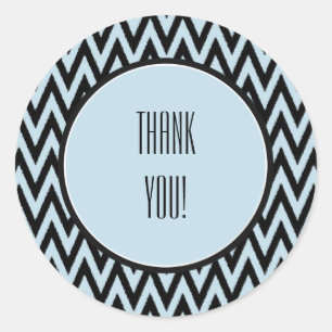 Adesivo Chevron Preto Azul