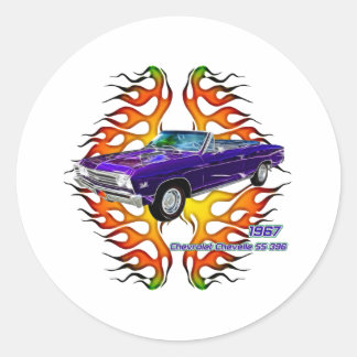 Adesivo Chevy Chevelle de 1967 por Fractal Camisetas(TM)