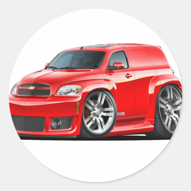 Adesivo Chevy HHR SS Red Panel Truck (Frente)