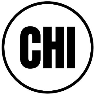 Adesivo CHI - Chicago Classic Round Sticker