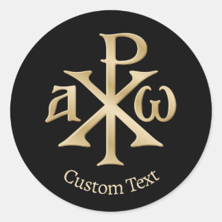 Adesivo Chi Rho Christograma