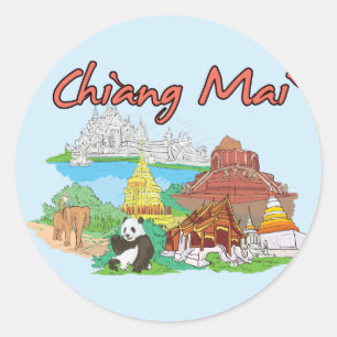 Adesivo Chiang Mai, Tailândia