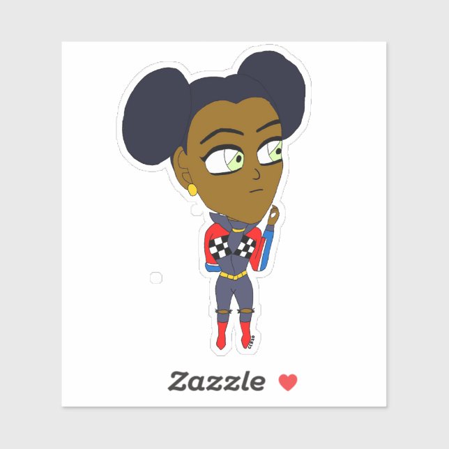 Adesivo chibi (Folha)