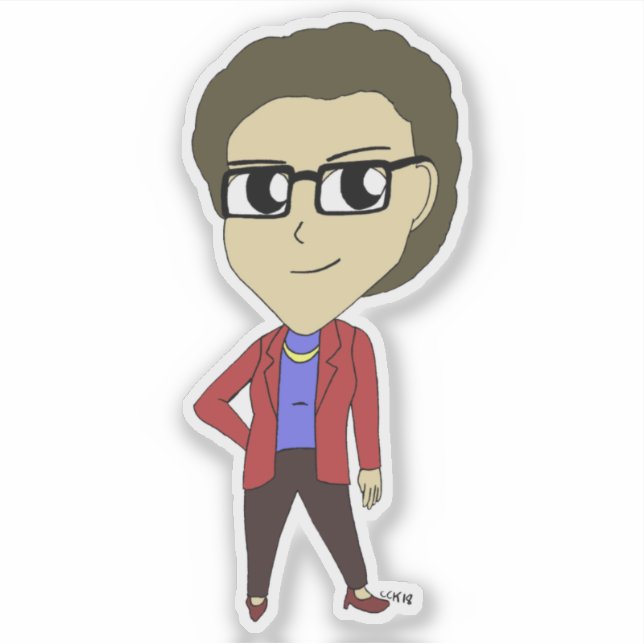 Adesivo chibi (Frente)