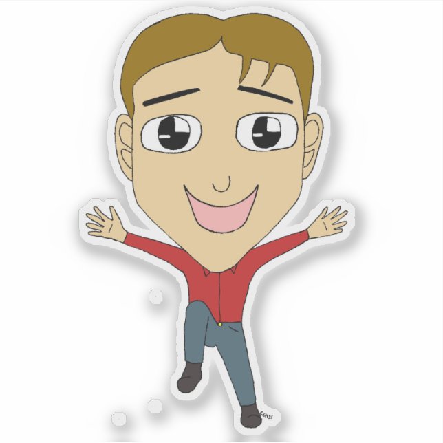 Adesivo chibi (Frente)