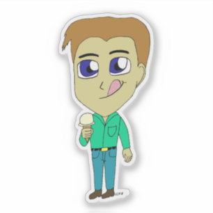 Adesivo chibi