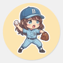 Chibi Baseball Edição 2026 - Lançador Stride