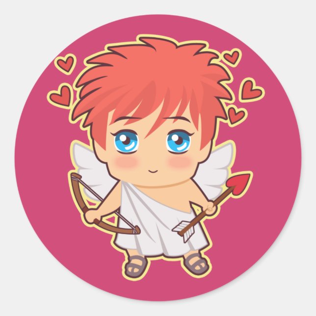 Adesivo Chibi Cupid (Frente)