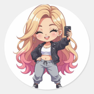 Adesivo Chibi Cutie