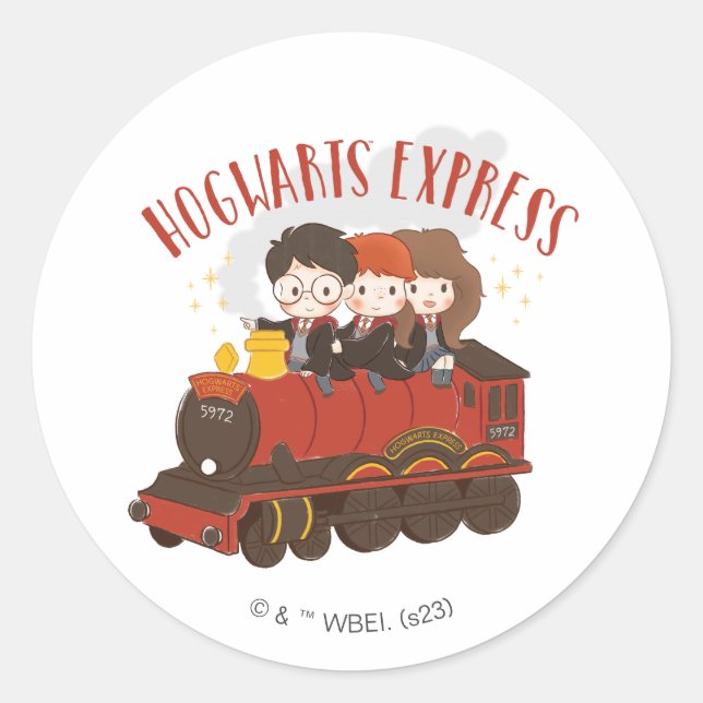 Adesivo Chibi HOGWARTS EXPRESS™ Ride (Frente)