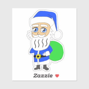 Adesivo chibi Santa Claus