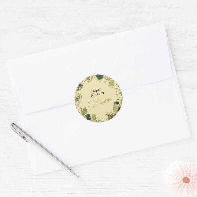Adesivo Chic Creme Falso Ouro (Envelope)